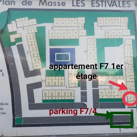 Daire Les Estivales Agde